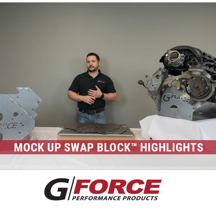 mock up engine swap block highlights