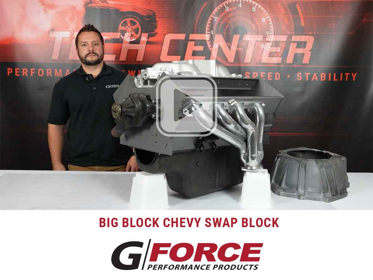 Big Block Swap Block Mock Up for Test Fitting | Crossmembers — G Force ...