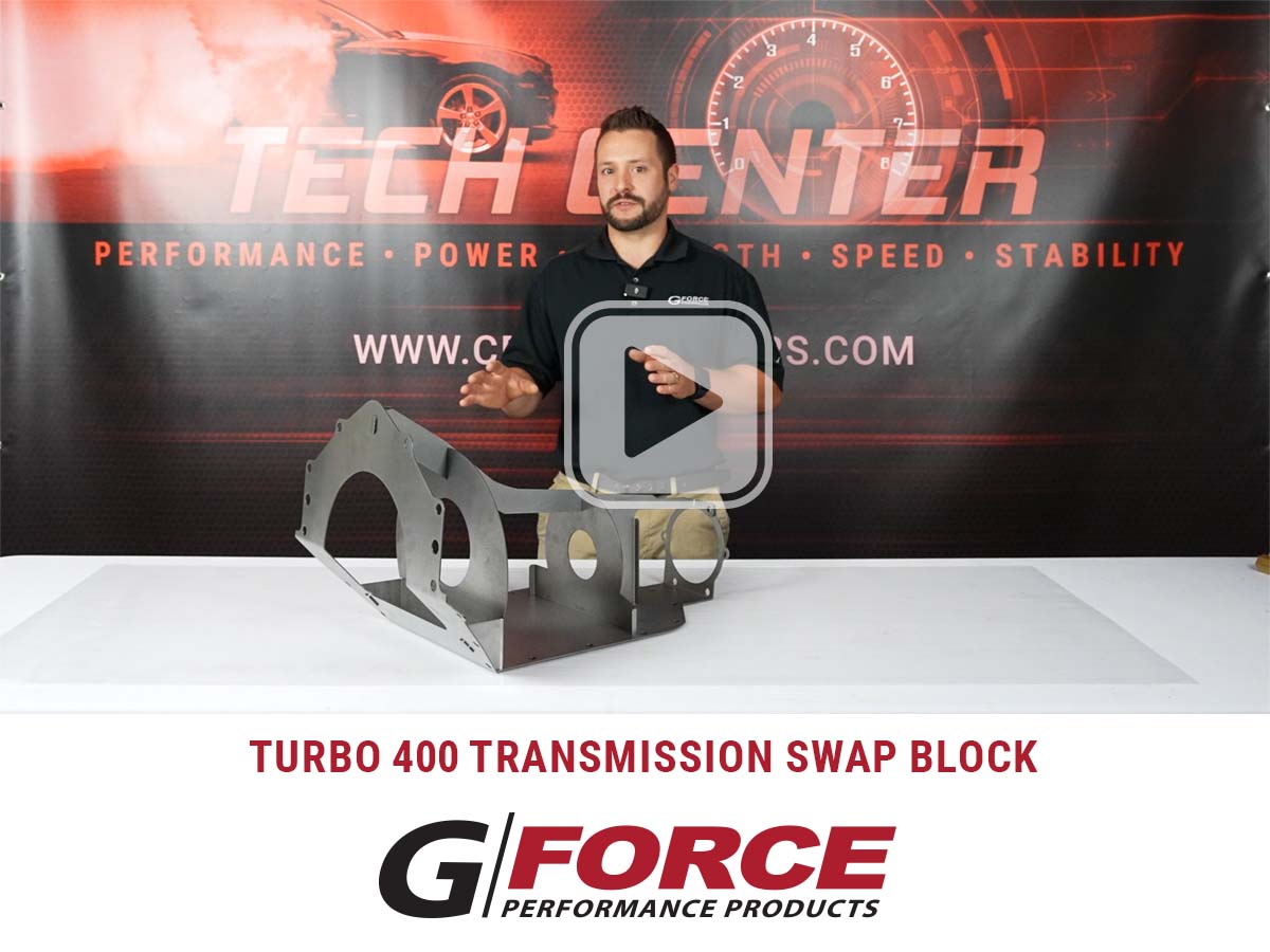 TH400 Transmission Swap Block Mock Up Block