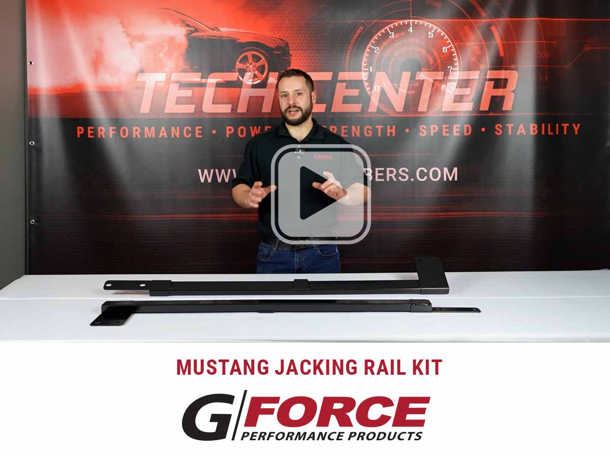 2005-2014 Ford Mustang Jacking Rails