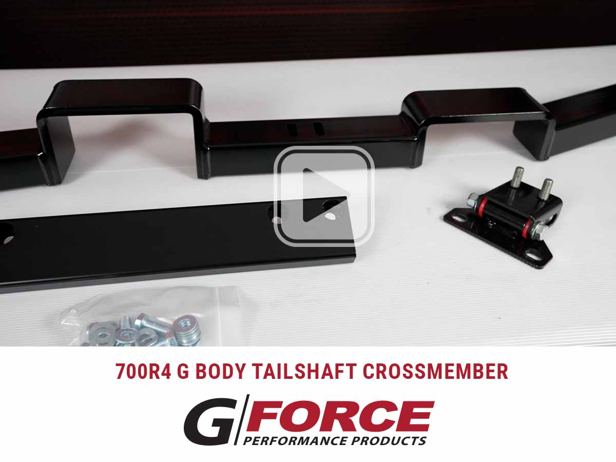 Early & Late G-Body 700R4 Tailshaft Transmission Crossmembers