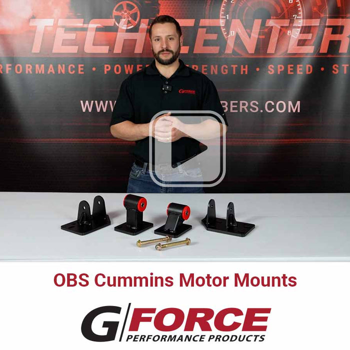 G Force OBS Cummins Motor Mounts