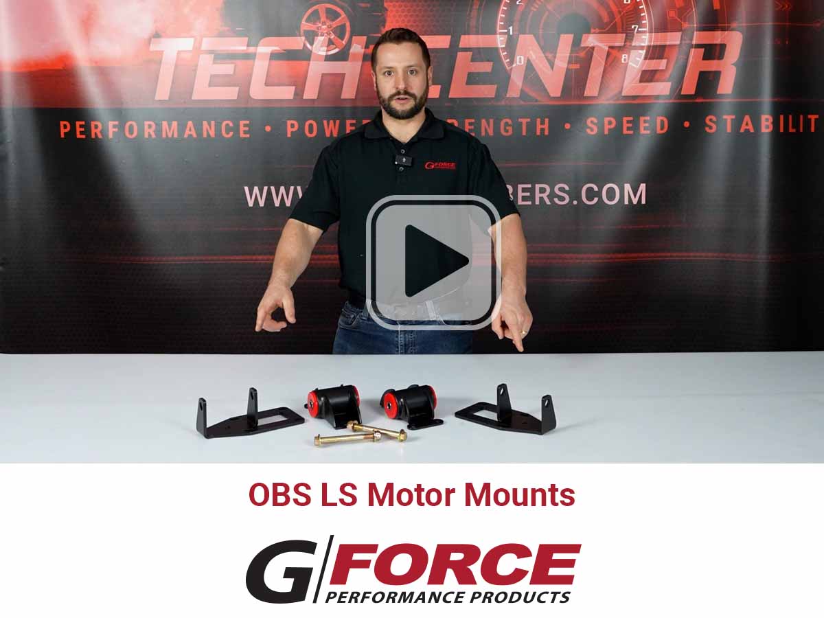 G Force OBS LS Motor Mounts