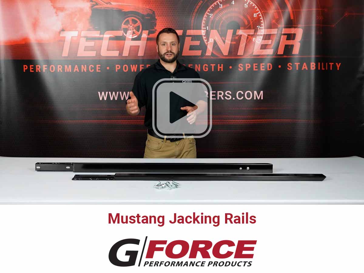 Safely Lift Your Mustang Convertible S550/S650 with Jacking Rails