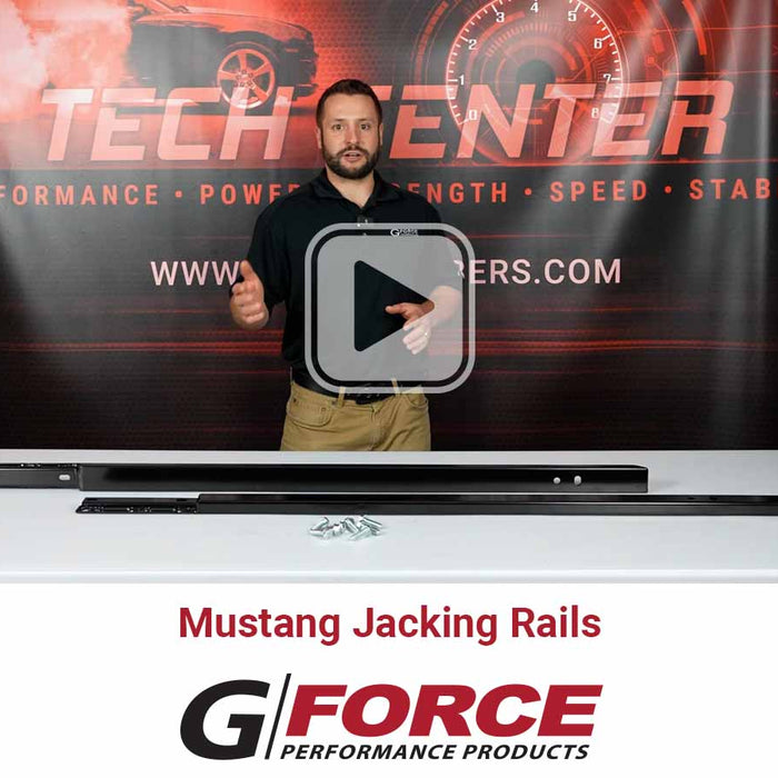 Safely Lift Your Mustang Convertible S550/S650 with Jacking Rails