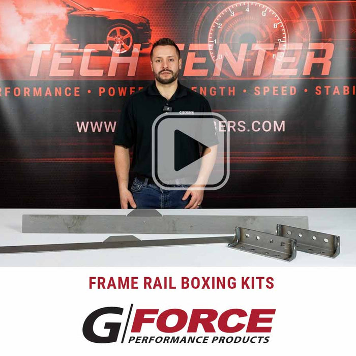 Frame Rail Boxing Kits for crossmembers used on convertibles