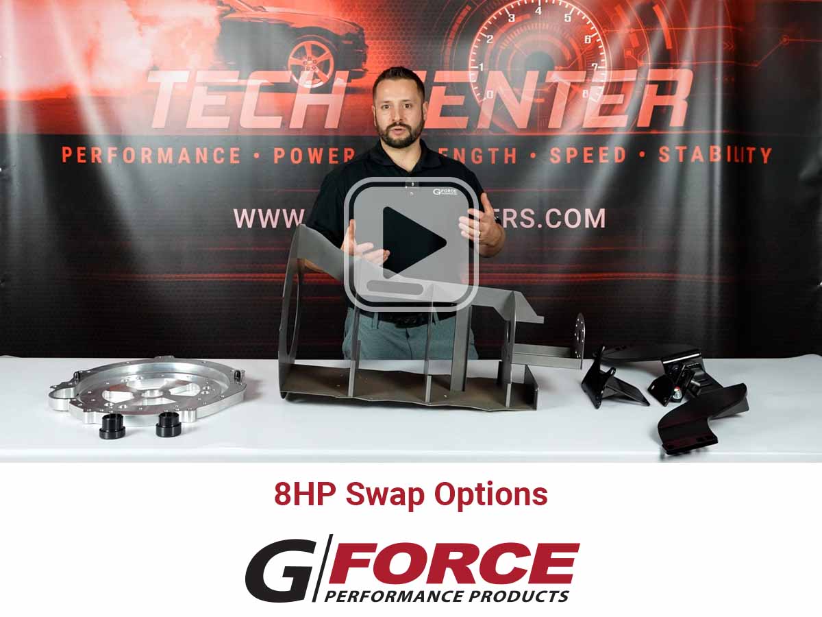G Force LS to 8HP70 & 8HP75 Swap Parts