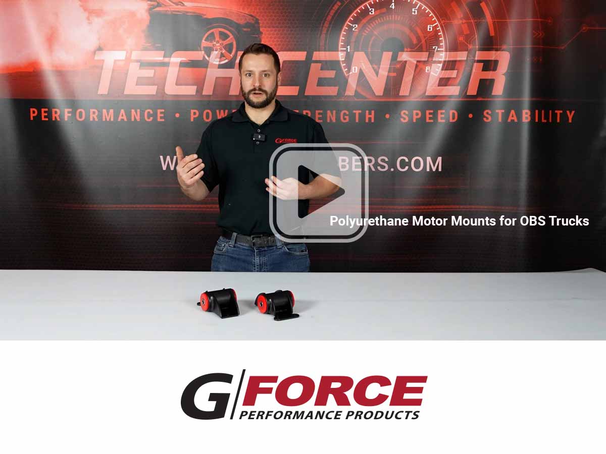 G Force Polyurethane Motor Mounts for OBS Trucks