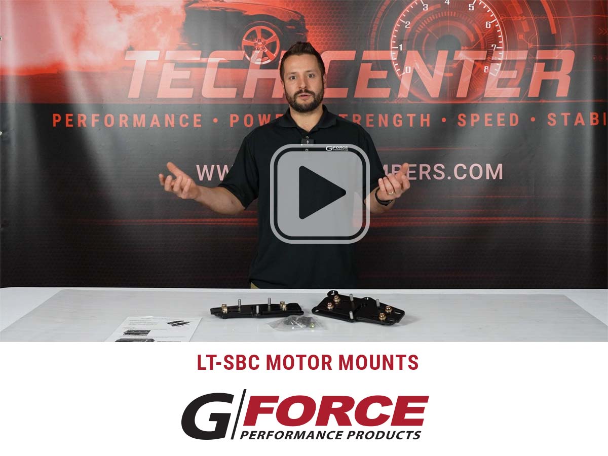 Gen V LT Engine To SBC Motor Mount Adapters