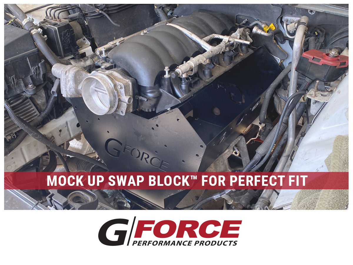 mock up engine swap block
