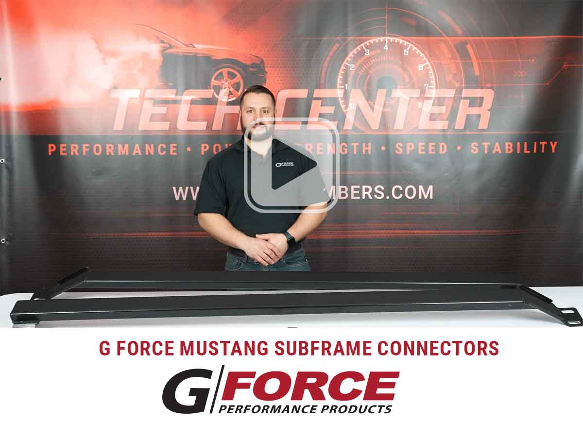 G Force Ford Mustang Subframe Connectors