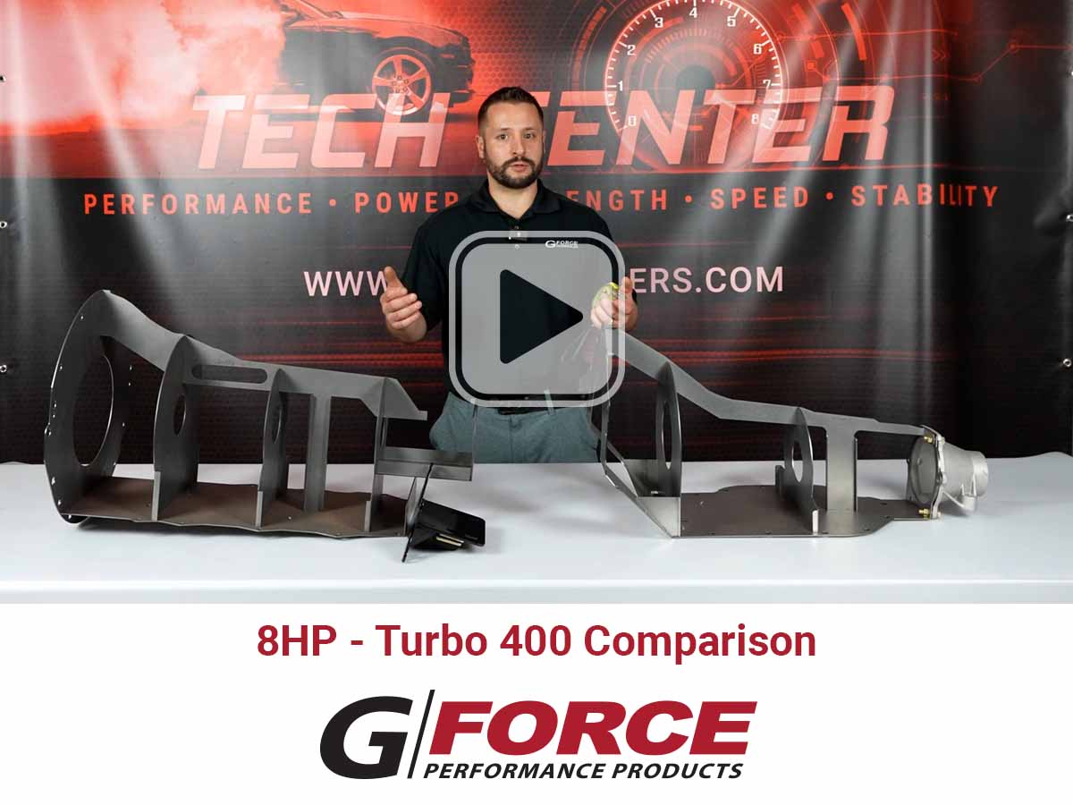 8HP70 Swap Crossmember: Why a Turbo 400 Crossmember Works
