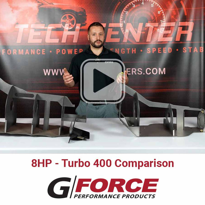 8HP70 Swap Crossmember: Why a Turbo 400 Crossmember Works