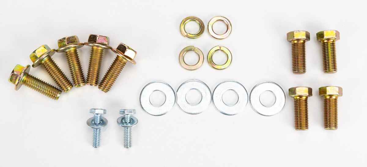 Porsche 944 to LS swap bellhousing adapter plate hardware