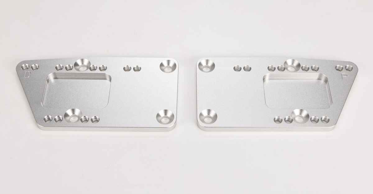 Porsche 944 to LS swap motor mount engine plates