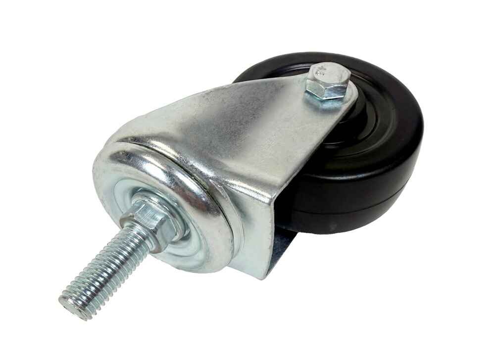 individual caster - 3 Inch Heavy-Duty Rubber Casters - 4-Pack | GF-CASTERS-3IN-4