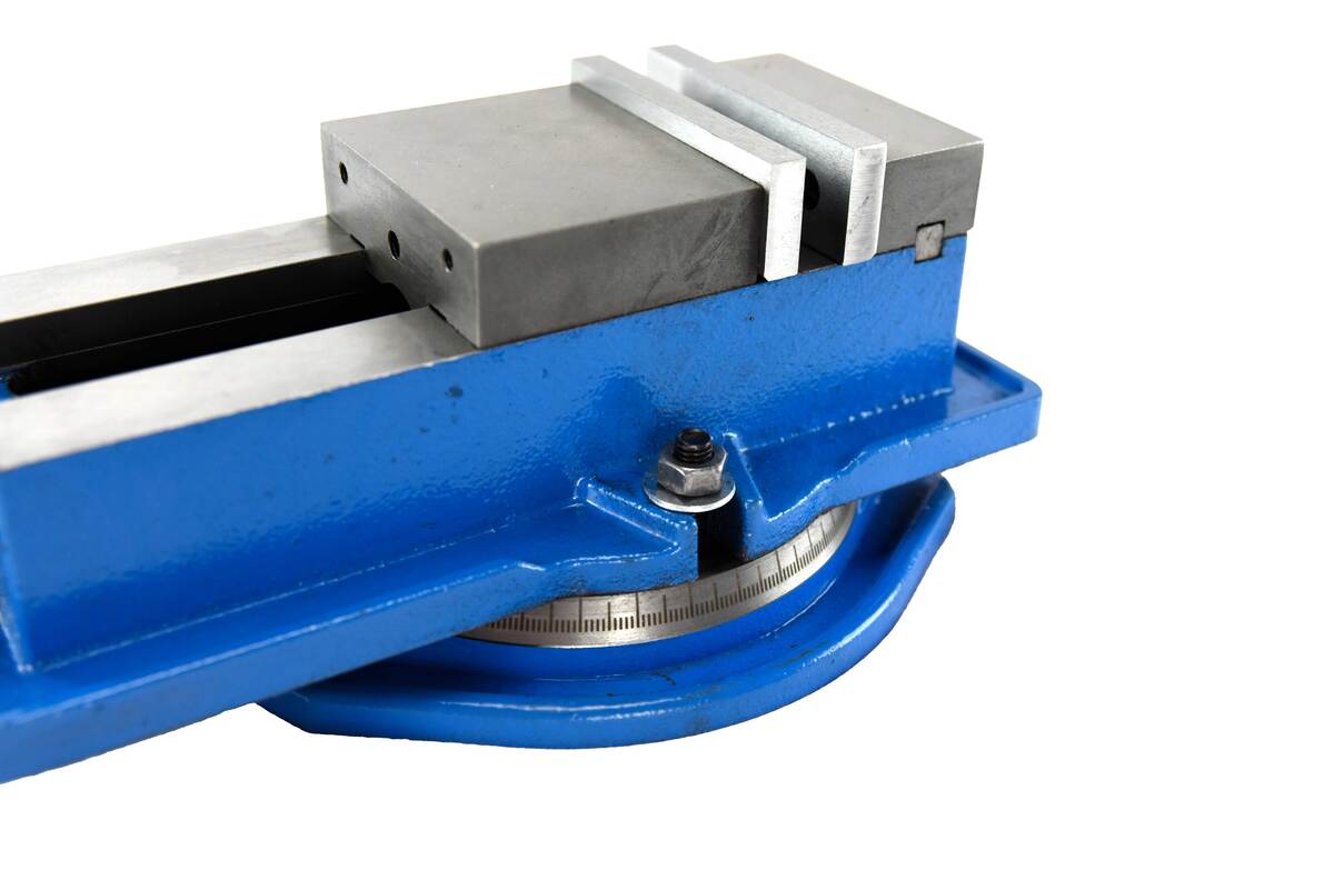 close up 4" High Precision Milling Vise With Swivel Base | GF-PV-4