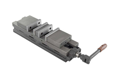 High Precision Double Lock Vise 4" angled view