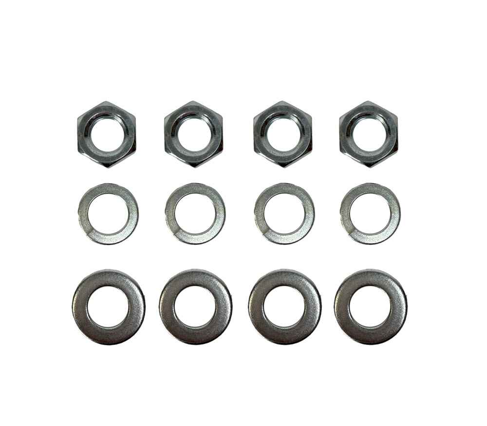 wheel 3 Inch Heavy-Duty Rubber Casters - 4-Pack | GF-CASTERS-3IN-4 hardware