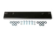 G Force transmission crossmember frame extension with hardware