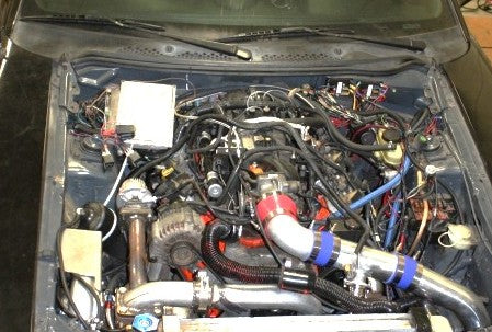 G Force Chevy to Mustang LS Kit installed