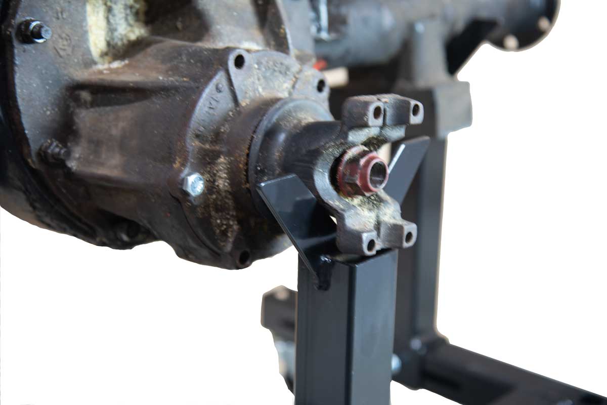 Universal Differential Dolly | GF-DD-TW close up of support arm