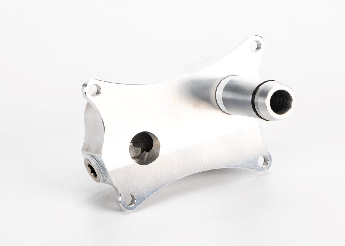 G Force Ford Godzilla 7.3L Oil Cooler Bypass and Oil Cooler Coolant Block-Off--GF-FGPBO side view