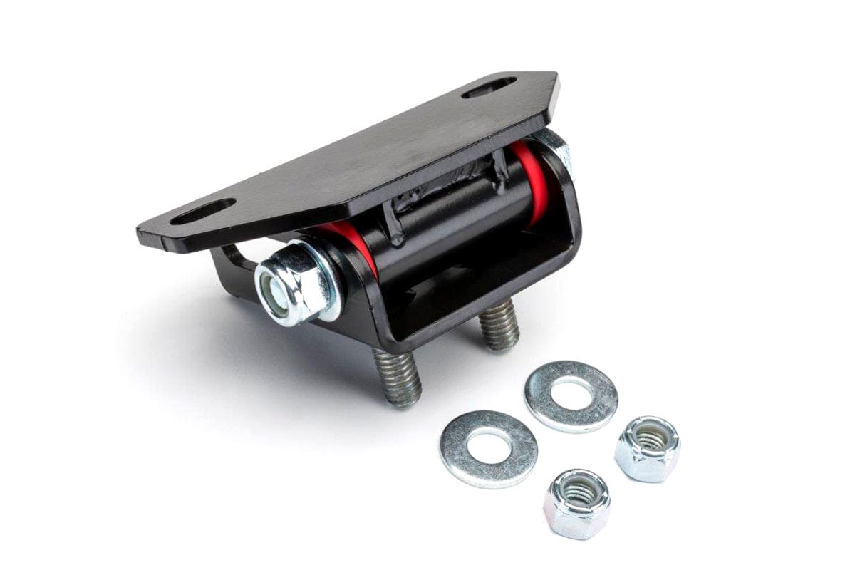 Adjustable trany mount adjusted forward