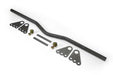 angled view G Force Universal Ladder Bar Crossmember | GF-LB-55-1625 with brackets and hardware