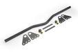 Universal Ladder Bar Crossmember | GF-LB-55-1625 with brackets and hardware angled view