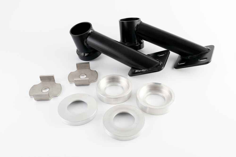 2015-2020 Ford Mustang Rear Cradle Lockout | GF-MCL15 angled view