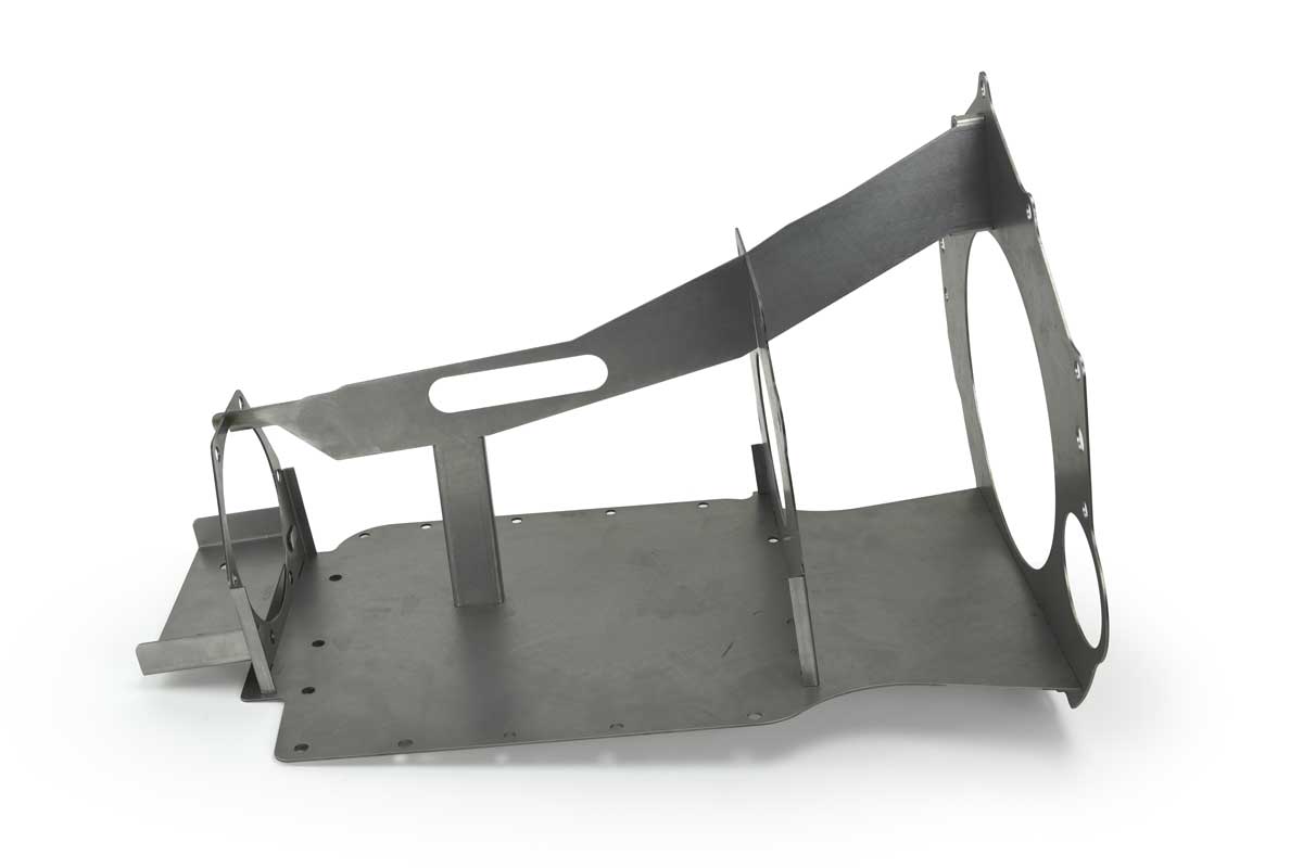 GF-MUT-4L60E 4L60E GM Swap Block Engine Mock Up Block side view