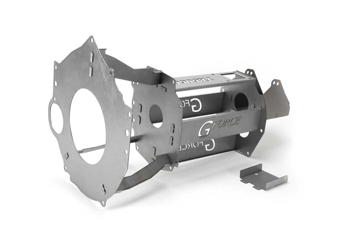side view TR6060 Transmision Swap Block and 6060 trans mount adapter.