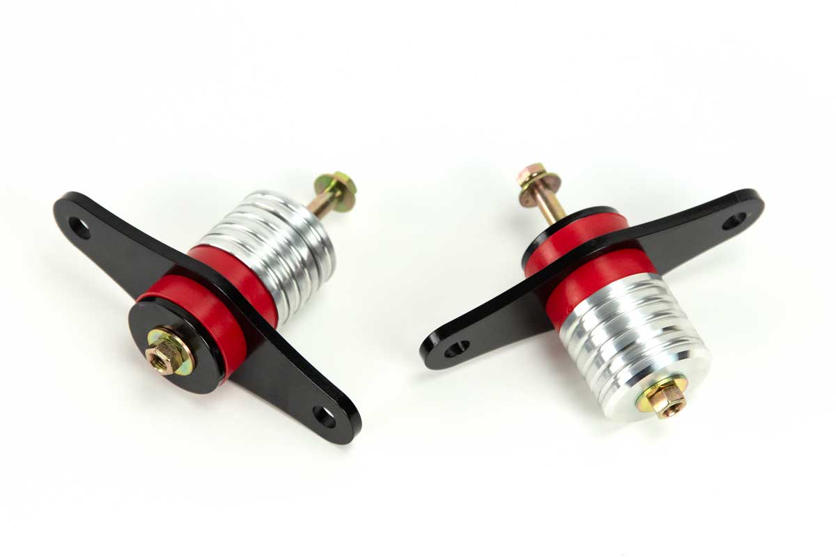 2005-2026 Mustang Polyurethane Frame-Side Motor Mounts side view | GF-S550MM-POLY