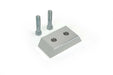 GM Transmission Mount Spacer Block 1" Height | GF-SPR1-01 with mounting hardware angled view
