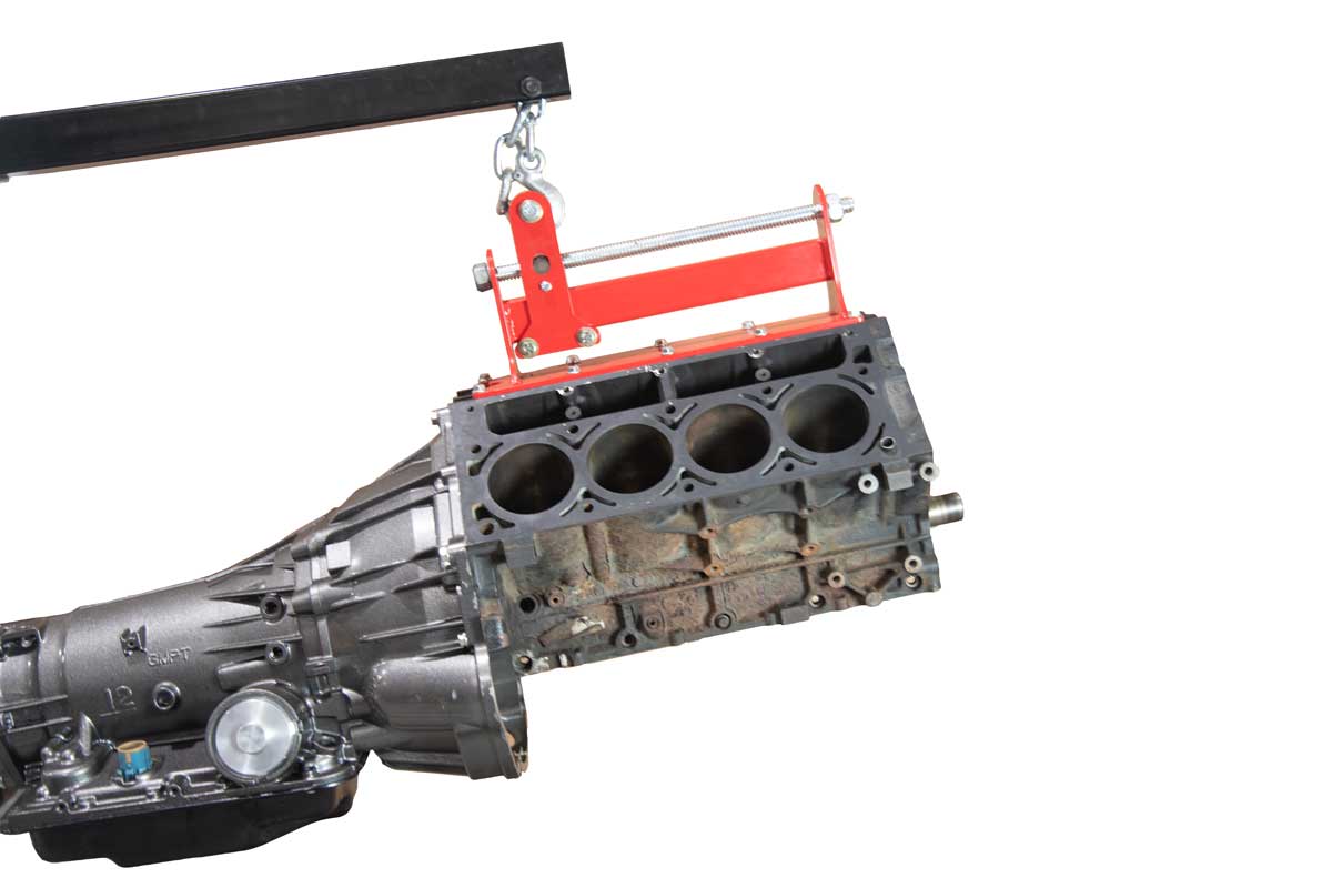 Tilting Engine Leveler for LS & Gen V LT Engines | GF-TEL-LSLT in use