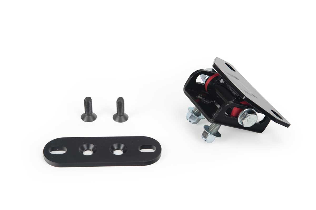 G Force adjustable transmission mount and mount adapter