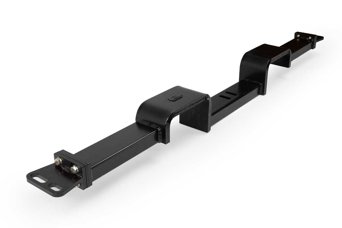 angled view 1964-1972 A-Body with TH350 or 1968-1972 A-Body with TH400 Gear Vendors Crossmember | RCAE-GV