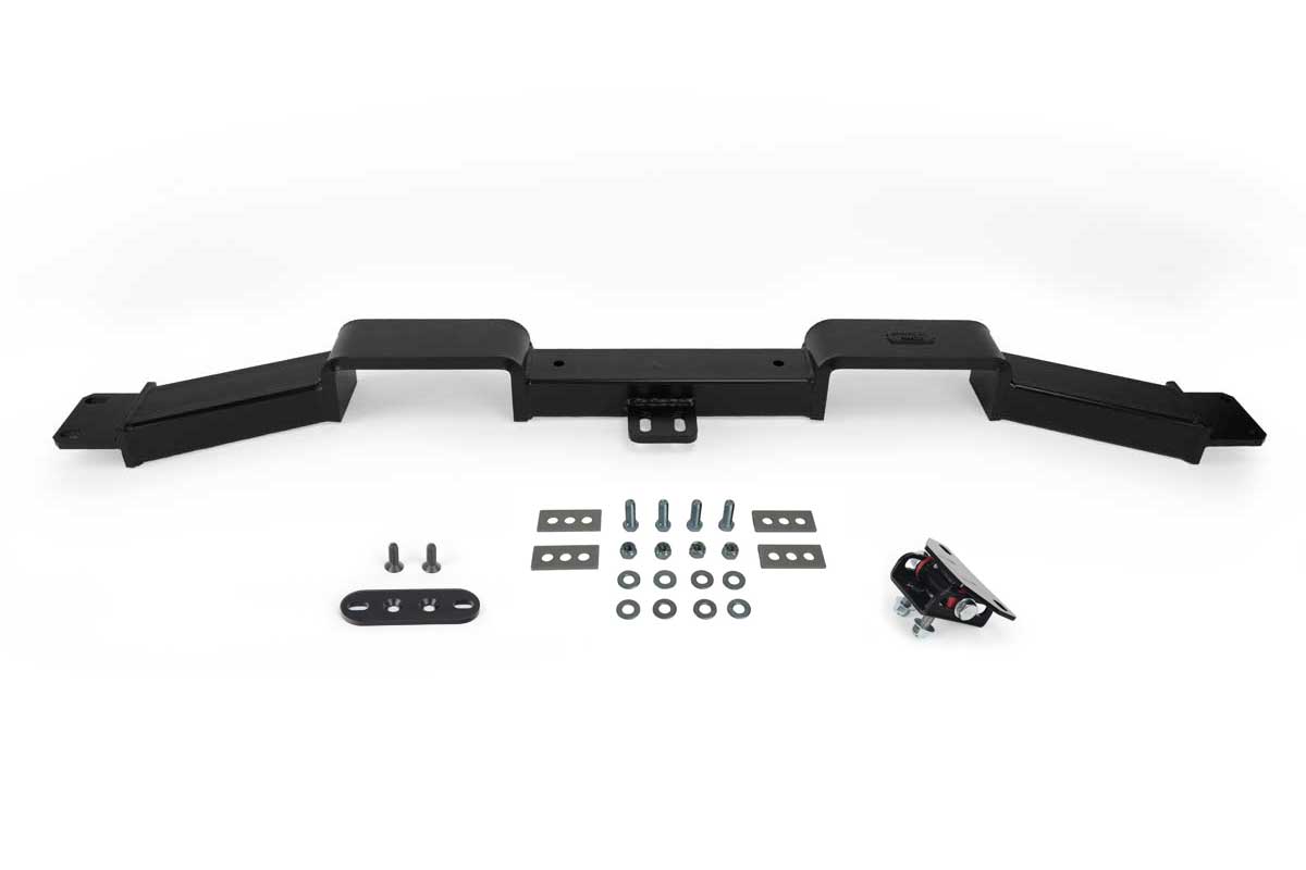 1973-1977 A Body Hardtop Crossmember | RCAL-8L90 with adjustable transmission mount and mount adapter