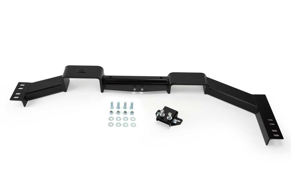 1977-1990 B-Body Crossmember | RCB3-6L80 with adjustable transmission mount and hardware