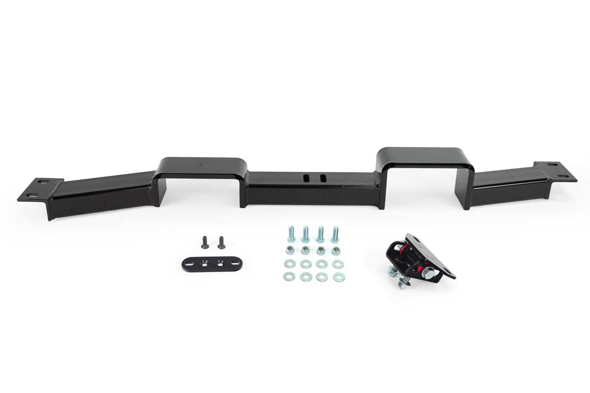 1984-1988 G-Body Crossmember | RCG-8L90 with transmission mount, transmission mount adapter, and hardware