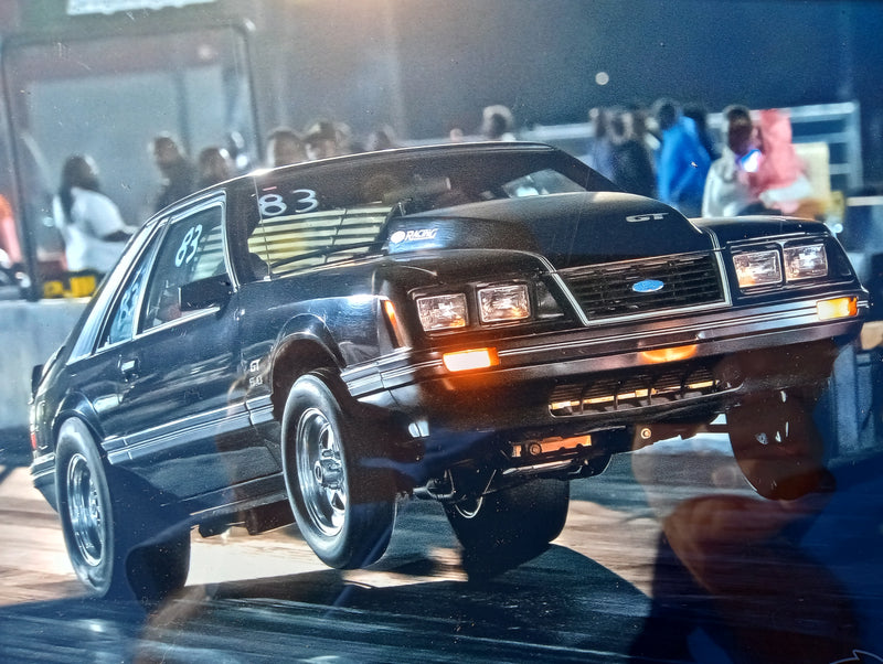 An old school bracket racer with a fun to drive Mustang, RCMFB G Force Crossmember installed