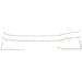 TGL7111SS- 67-72 Chevy C10 Short Bed Carbureted with Original Coil Springs Rear Tank Conversion Fuel Line Kit; Stainless - SSTubes