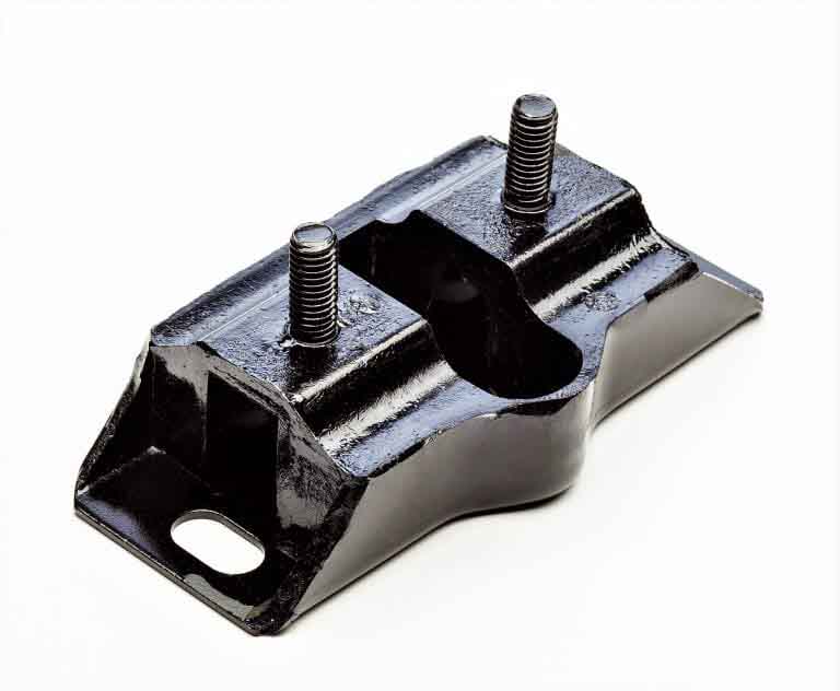 1960-1982 RWD Ford Transmission Mount. Black transmision mount for Fords