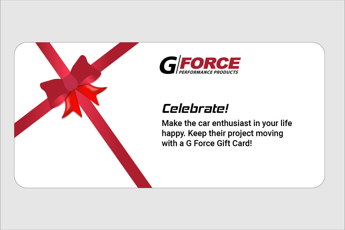 G Force Gift Card